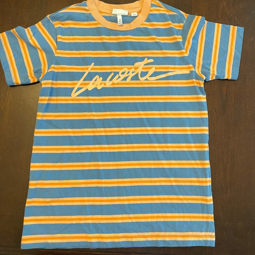 Bundle of 4 Kids Lacoste T-shirts! Size 12! Variety of Colors and Styles!